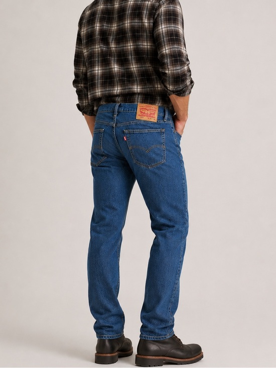 Levi's Other - Levi's 514 Jeans Mens 34x34 Blue Denim Cotton Dark Wash Slim Fit Straight Leg